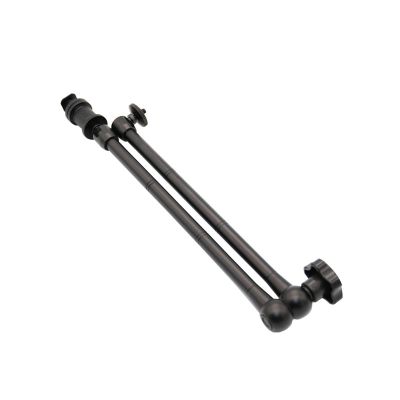 Andoer 20 Inch Adjustable Articulating Friction Arm Aluminum Alloy 2KG Payload with Cold Shoe Universal 1/4 Screw for Flash Light Field Monitor Phone Mount Tripod Mounting