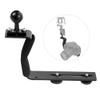 Andoer Aluminum Alloy Diving Tray Handle Underwater Camera Mount Rig Photography Plate Bracket with Ball for DSLR SLR Digital Camera view 2