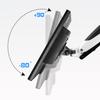 Monitor Arm Ceiling Mount Monitor Bracket, Multifunctional Air Pressure Monitor Hanger, Full Motion Monitor Stand Arm for 15-27" Screens, Holds up to 17.6lbs Adjustable Monitor Stands view 4