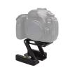 Andoer Aluminium Z Flex Tilt Tripod Head 2 kg Payload with Universal 1/4 3/8 Screw Bubble Level for Mounting DSLR Camera view 2