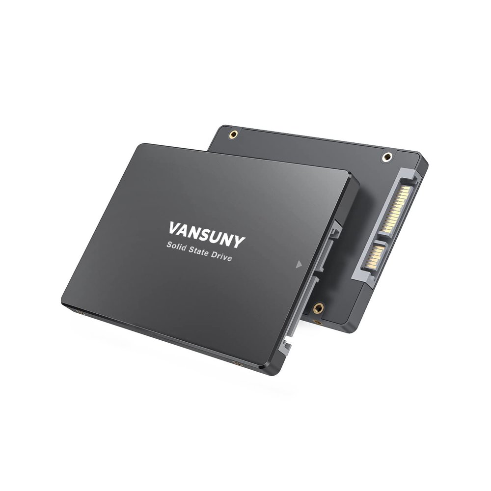 Vansuny 512GB SATA III SSD Internal Solid State Drive 2.5 Internal Drive Advanced 3D NAND Flash Up to 500MB/s SSD Hard Drive for PC Laptop