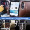 ZWNAV Qualcomm Android 11 Car Radio Upgrade for Infiniti QX50 EX25 EX30 EX35 EX37 Stereo Replacement Tesla Style Touch Screen Unit Audio Multimedia Player GPS Navigation view 2