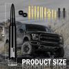 American Flag Car Bullet Antenna,Truck Exterior Decoration Accessories[New Upgrade Flag Design] Car Antenna Replacement for Car SUV Truck Most Auto Cars Antenna Accessories (Black) view 2