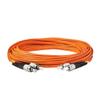 SpeedyFiberTX - 6-Pack 3.5 Meter Multimode OM1 Duplex FC to FC Fiber Patch Cable, Corning OM1 62.5/125 Optical Fiber, Orange Riser OFNR Cable Jacket view 3