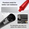 American Flag Car Bullet Antenna,Truck Exterior Decoration Accessories[New Upgrade Flag Design] Car Antenna Replacement for Car SUV Truck Most Auto Cars Antenna Accessories (Red) view 4