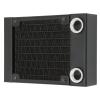 Goshyda Water Cooling Computer Radiator,Aluminum Heat Exchanger 8 Pipes G1/4 Thread 80mm Water Cooling System,with Screws,for PC CPU Computer Printer Water Cool System view 1