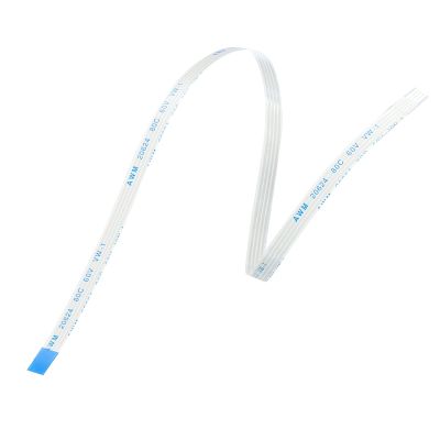 MECCANIXITY Flexible Flat Cable Extension Ribbon Cables 4 Pins 1.0mm Pitch 300mm for 3D Printer, DIY, Camera, Screen and DVD Player Connector B Type Pack of 5