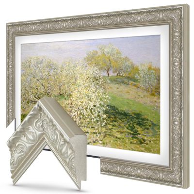 Tuscan Pearl 65" Deco TV Frame for Samsung The Frame/Pro TVs