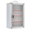 DYRABREST 36 Slots Phone Storage Box w/2 Keys,Cell Phone Storage Locker,Aluminum Alloy Phone Lock Cabinet,Wall-Mounted Phone Locker Box for Classroom Gym view 1