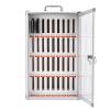 DYRABREST 36 Slots Phone Storage Box w/2 Keys,Cell Phone Storage Locker,Aluminum Alloy Phone Lock Cabinet,Wall-Mounted Phone Locker Box for Classroom Gym view 3