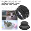 Large Aperture Lens, 35mm F1.6 C Mount, Aluminum Alloy Optical Glass, MC Multilayer, Manual Fixed Focus Portrait Camera Lens Accessory(Black) view 4