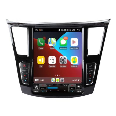 ZWNAV 12.1 inch Car Radio for Infiniti QX60 JX35 2014-2019 Stereo Android Auto Replacement Touch Screen Upgrade Head Unit GPS Navigation Video Multimedia Player Carplay