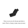 Acoeitl Soft Silicone USB Port PC Cap Cover Anti Dust Plugs Protectors Stoppers 0.5 x 0.3 x 0.24inch Keep Clean Dry Snug Fit Slot Sit Flush Easy Insert Remove Stay in Place USB A Type Black 10Pcs view 3