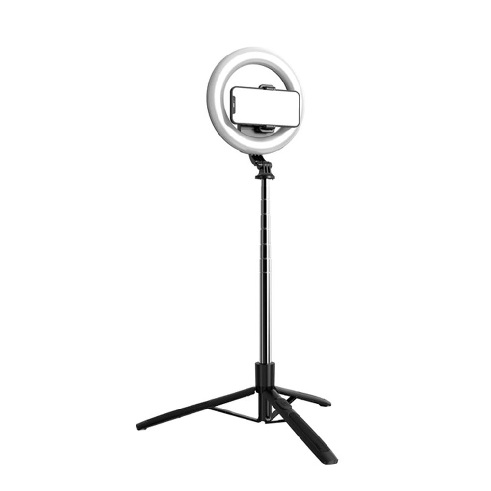 HKMA Ring Light with Tripod, Light Ring for Video RecordingLive Streaming Selfie