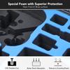 Lykus Titan AT110 Waterproof Hard Case for DJI Avata, Goggles 2/Goggles Integra, and FPV Remote Controller, Support up to 9 Avata batteries and 3 Goggles batteries [CASE ONLY] view 4