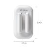 CTVR Plastic Mop Stand, Wall Mount Broom Holder Gripper, Self Adhesive No Drilling Dustpan Hanger, for Home Garden Garage and Storage (Size : 3 Pieces) view 2