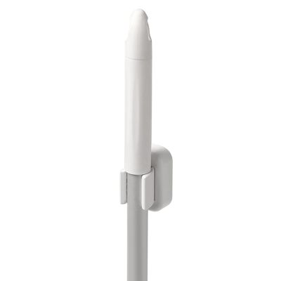 CTVR Plastic Mop Stand, Wall Mount Broom Holder Gripper, Self Adhesive No Drilling Dustpan Hanger, for Home Garden Garage and Storage (Size : 2 Pieces)