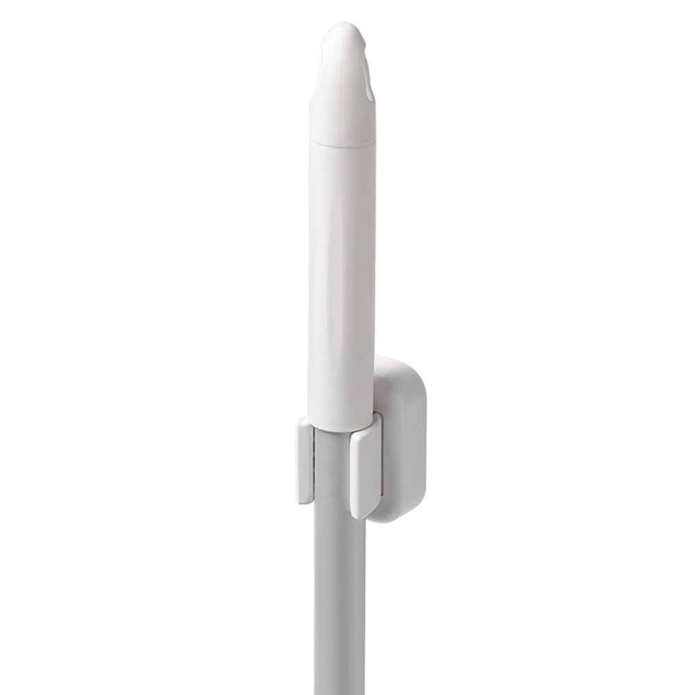 CTVR Plastic Mop Stand, Wall Mount Broom Holder Gripper, Self Adhesive No Drilling Dustpan Hanger, for Home Garden Garage and Storage (Size : 2 Pieces)