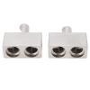 Amp Input Reducer Amplifier, 2pcs Dual 1/0 Gauge to 1/0 Gauge Amplifier Input Reducer Plated Aluminum Alloy High Power for Car Audio view 4