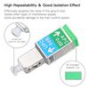 Duogalia 15 Pack SC/APC Female to SC/UPC Male Fiber Optic Adapter Singlemode SM 9/125 Hybrid Optical Converter Connector Coupler view 4