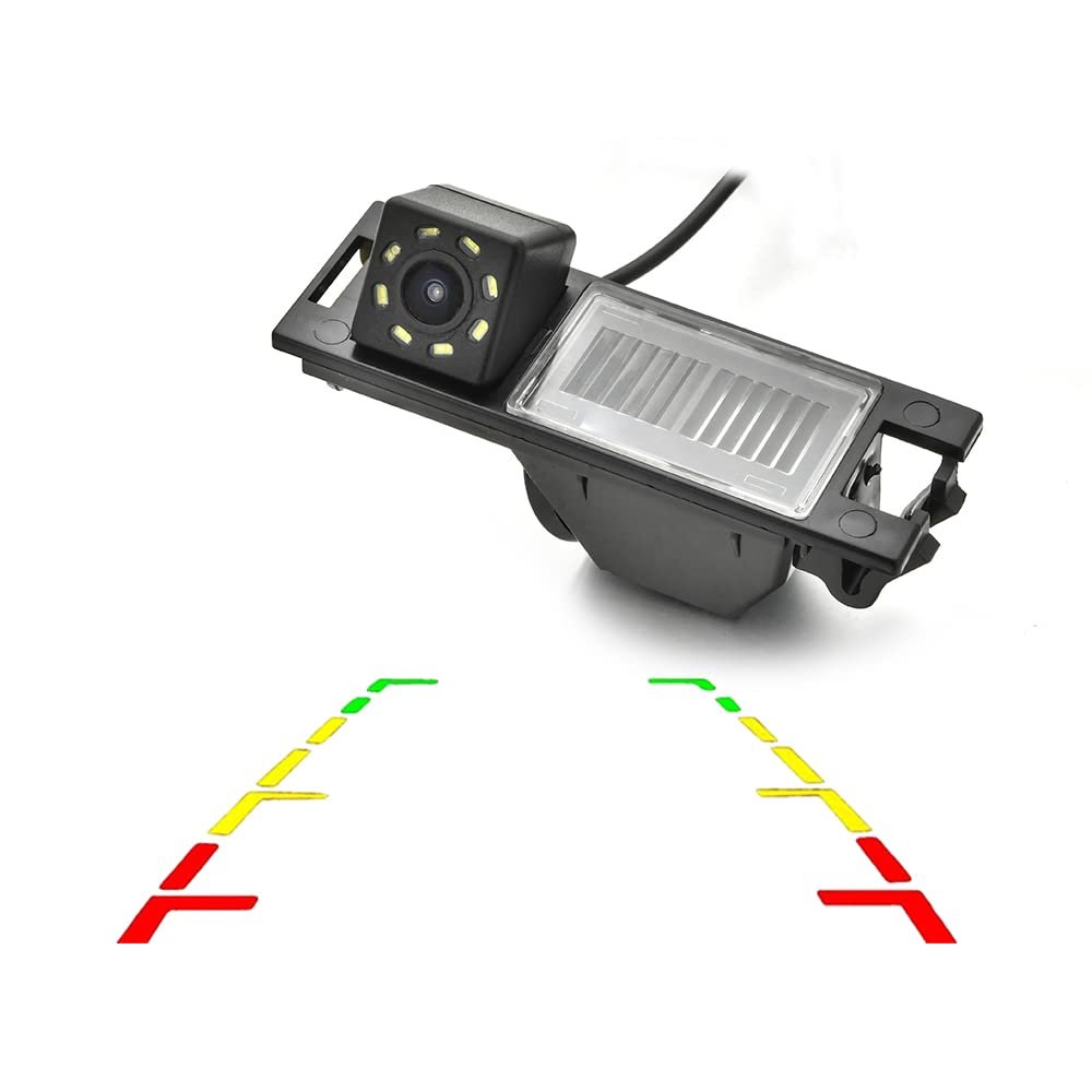 Vlicevrn HD 8 LED Car Rear View Camera Night Vision Backup Parking Camera Waterproof IP68 Vehicle Camera for Hyundai Tucson 2010~2015 / for Hyundai ix35 2009~2013