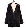 HINDOLA Women's Long Jacket Winter Faux Fur Coats Warm Fleece Lapel Open Front Coat Outwear Jackets with Pockets view 3