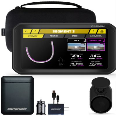 Garmin Catalyst, 6.95" Driving Performance Optimizer, Real-time Coaching and Signature Power Bundle