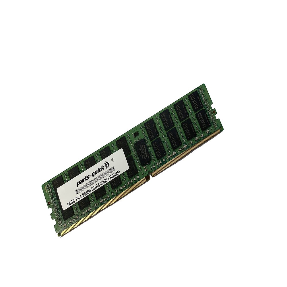 parts-quick 64GB (1x64GB) Memory for HPE ProLiant DL110 Gen10 Plus Telco Carrier Grade Compatible DDR4-3200 CAS-22-22-22 ECC LRDIMM RAM