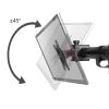 TOMYEUS Monitor Arm Triple Monitor Stand 17"-27" Three LCD Screens Monitor Desk Mount, Height/Tilt/Rotation Adjustable, Each Arm Holds Up to 17.6 Lbs Adjustable Monitor Stands (Style : B) view 3