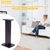 28" Bookshelf Speaker Stands Pair Surround Sound Home Theater Desktop Speaker Stands for Under 15" Desk Speakers Medium&Small Speakers Studio Monitor(Black Walnut) view 3