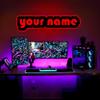 Custom Name Neon Sign, Kid Room Decorations Toys, Home Wall Decor,Led Signage, Baby Birthday Party Gift, Christmas Sign view 2