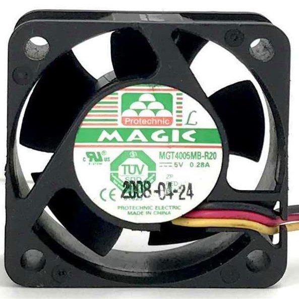 MGT4005MB-R20 Fan for DC5V 0.28A 404020mm Fan