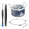 ElecGear PS5 Internal Cooling Fan, Additional Shockproof Sealing O-Ring and Repair Tool Kit, CPU and Case Fan Replacement for First PS5 CFI-1xxx Series, Not for Slim or Pro view 1