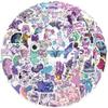 150PCS Pastel Gothic Stickers,Cute Horror Decals Adults Teens Gifts,Vinyl Waterproof Gothic Stickers for Water Bottle Laptop Phone Skateboard Luggage view 1