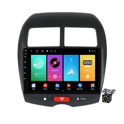 Android 11 Car Stereo Radio GPS Navigation for Mitsubishi ASX 2010-2016 Multimedia Video Audio Player 9 Inch with Bluetooth WiFi 4G Carplay FM RDS Mirror Link SWC+Backup Camera,M150s/2+32g