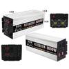 ELBLUS 5000W/6000W/8000W Pure Sine Wave Power Inverter DC 12V/24V/48V to AC 110v/220v Car Inverter Adapter Power Converter with AC Outlets and Dual LCD Display,8000W-12Vto220V view 3