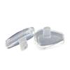 Caulo Airbag Clip On Nose Pads Compatible w Oakley Glasses Sunglasses OX5087 OX5113 OX5120 OX3127 OX3204 OX3222 OX5119 OX5122 OX5094 OO6005 OO4145 OO4147 etc (Clear - 2 Pairs) view 2