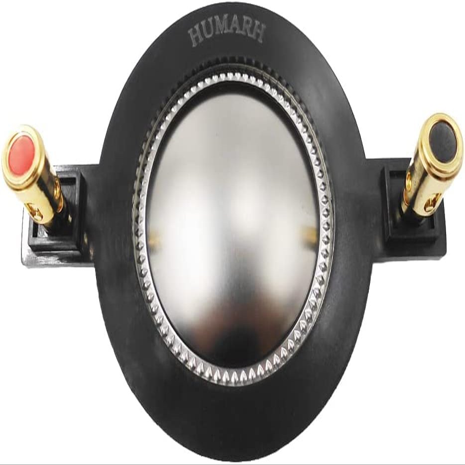 1.75 (44.4mm) Voice Coil Universal Horn Tweeter Diaphragm Replacement for Mackie Speaker 1701-8, DC10, SR1521z, SRM450, 8 Ohm, D-SRM450 (2 Pack)