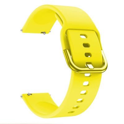 GANYUU Silicone Watchband Strap for Garmin Venu/SQ/Venu2 Plus/Forerunner 245 645 GarminMove Sport Smart Watch Bracelet 20mm Wristband (Color : 5, Size : for Vivomove HR)