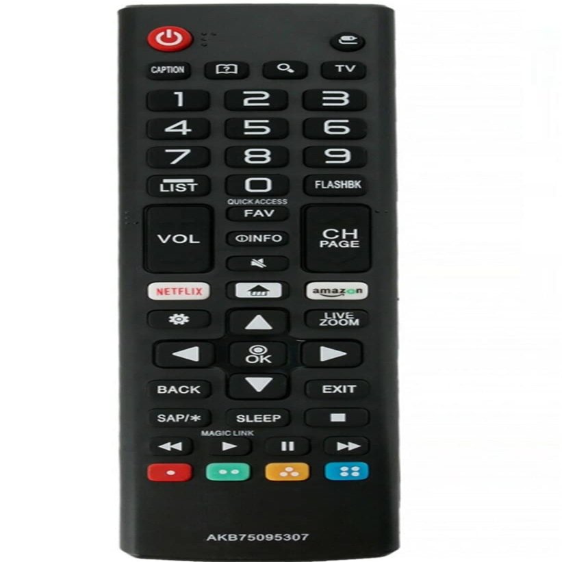 AKB75095307 Replaced Remote Control Compatible with L-G LED LCD TV 43LJ550M 43LJ5500 43LJ5550 49LJ550M 49LJ5500 49LJ5550 55LJ550M 55LJ5500 55LJ5550 43LJ5500-UA 43LJ550M-UB 43LJ5550-UC