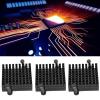 10pcs Small Mini Heatsink Kit, Strong and Durable Aluminum Heat Sink Practical Professional with 10pcs Heatsink for Routers CPU, IC Radiators for Most People view 2