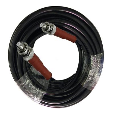 Cinnabar Multi-Purpose RP-BNC Male to RP-BNC Male SHV 5000V 5KV High Voltage Connector RG58 50-3 Coax Cable 1m 2m 3m 5m 10m 15m 20m 30m (Color : 15 Meter)