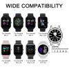 Amzpas Metal Bands for Amazfit Bip U Pro/ Bip U/ Bip 3 Pro/ Bip 3/ Bip S / Bip S Lite/ Bip Lite, 20mm Adjustable Stainless Steel Replacement Strap with Magnetic Buckle, Breathable Quick-Release Wristband for Women Men view 4