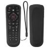 1PCS Protective Silicone Remote Case for Dish Network 52.0 54.0 Remote Control, for Dish Hopper Remote Shockproof Anti-Lost Remote Cover with Loop (Black) view 1