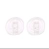 Caulo Silicon Rubber Clip On Nose Pads Compatible w Oakley Glasses Sunglasses OX5087 OX5113 OX5120 OX3127 OX3204 OX3222 OX5119 OX5122 OX5094 OO6005 OO4145 OO4147 etc (Clear - 1 Pair) view 1