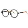 bullabulling Retro round Reading Glasses For Women Blue Light Blocking Oversized Eyeglass Frames Large lens (gray, 1.50, multiplier_x) view 1
