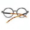 bullabulling Retro round Reading Glasses For Women Blue Light Blocking Oversized Eyeglass Frames Large lens (gray, 1.50, multiplier_x) view 4