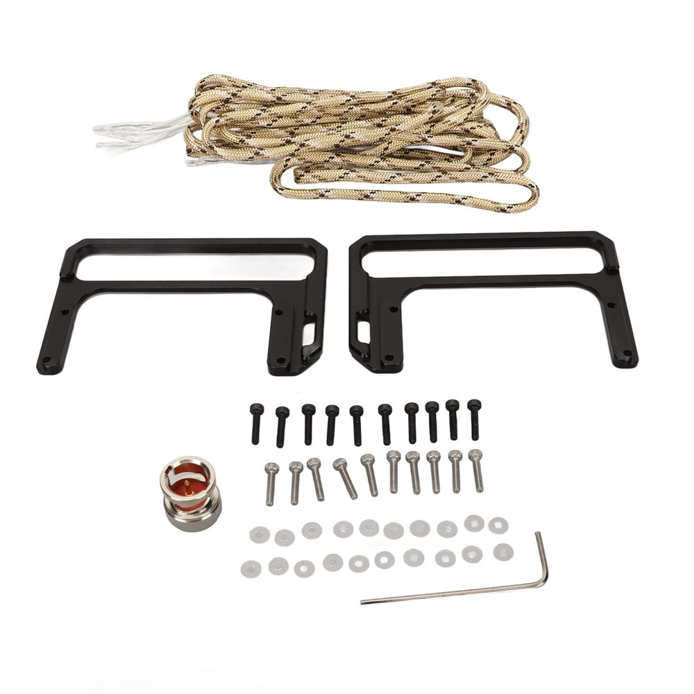 Radio, CNC Aluminum Alloy Short Radio Bracket Stand Handle Radio for X6100