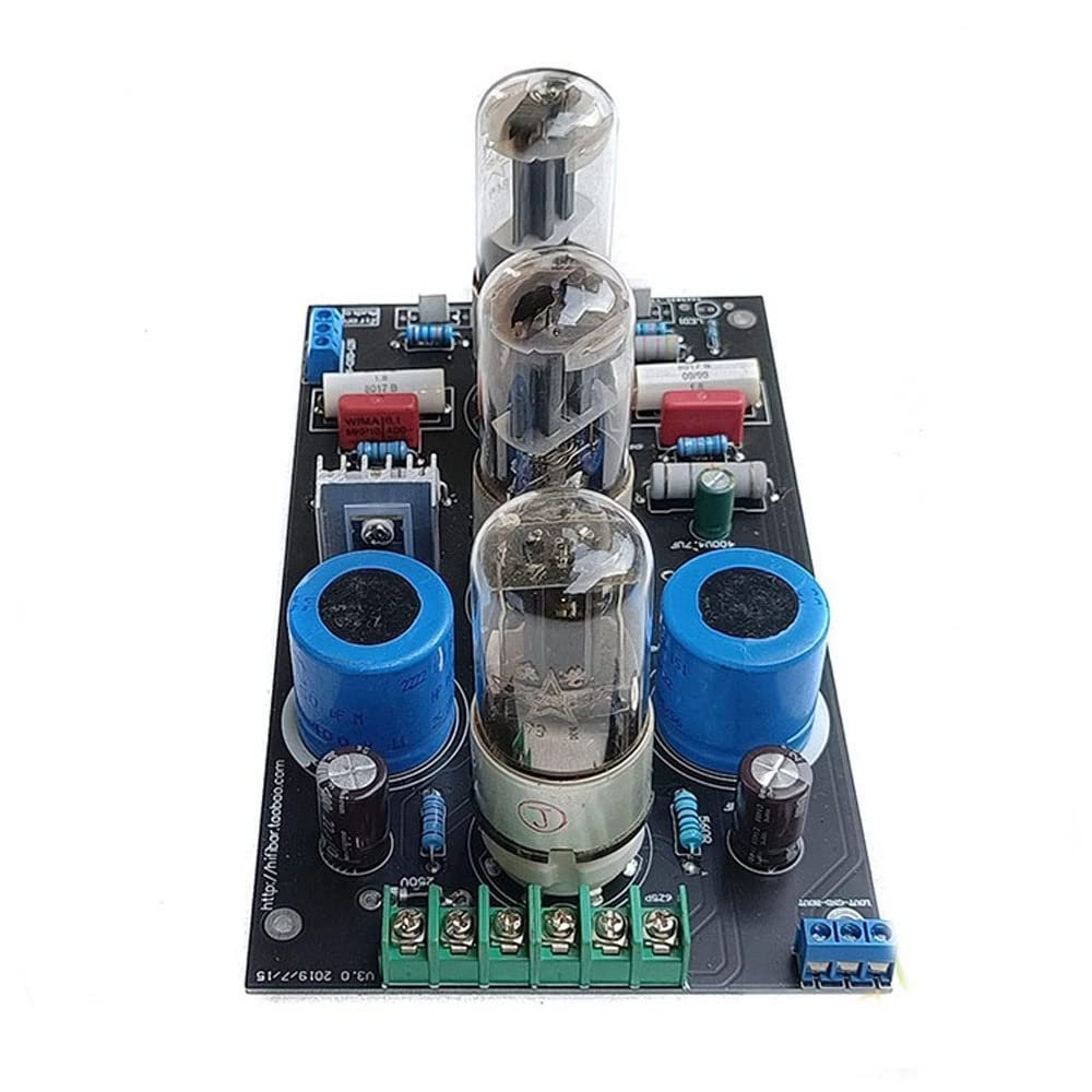 Assembled 6Z5P+6N8P*2 (6SN7) Tube Pre-Amplifier Board Bile Rectifier for HiFi AMP