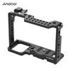 Andoer Professional Video Accessories Full Frame Camera Cage Aluminum Alloy Camera Case Bracket with Extension Thread Holes Cold Shooting Equipment view 3